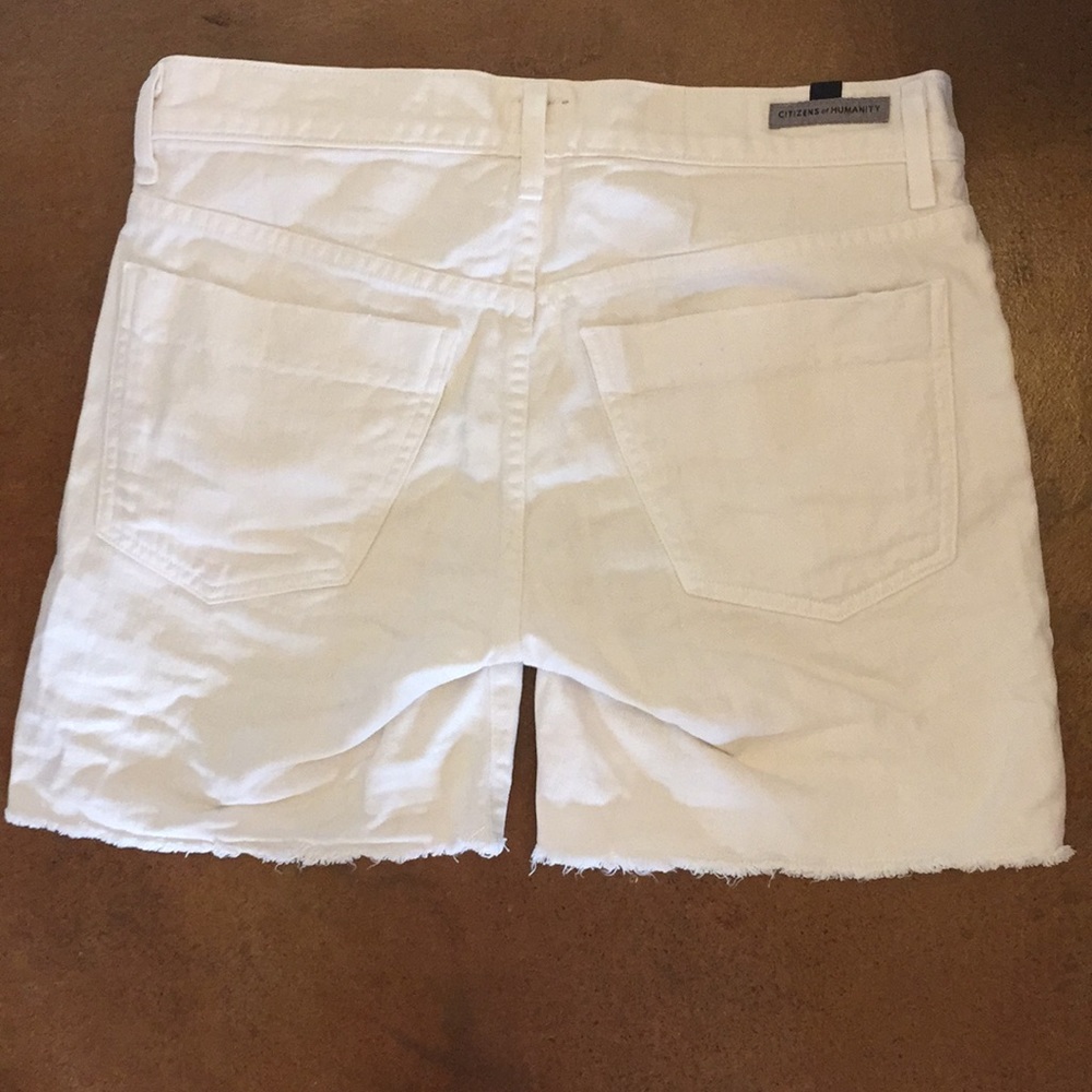 Citizens of Humanity Mid Rise Denim Shorts - Picture 2 of 10